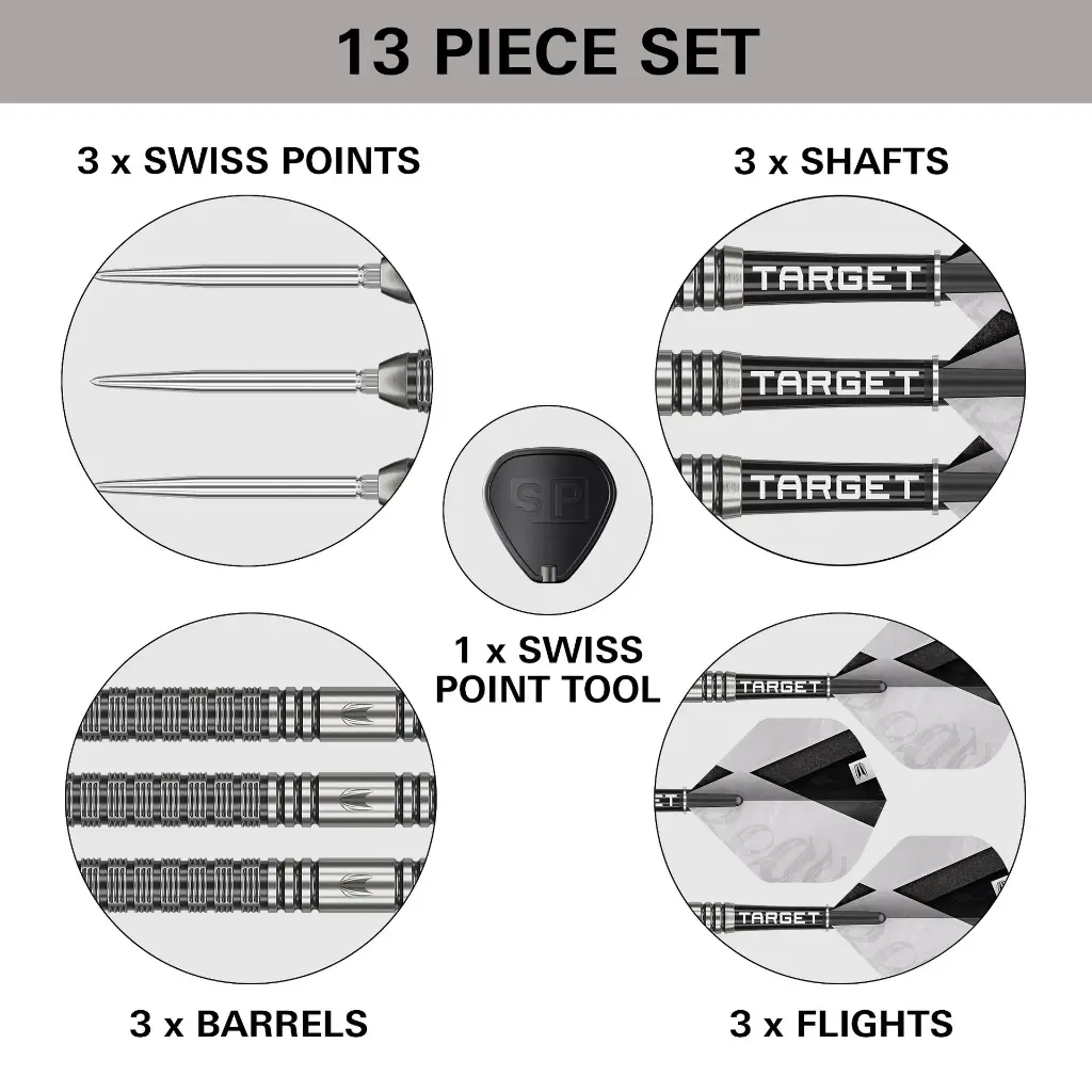 190670 BEAU GREAVES - 23G 90� STEEL TIP - PLAYER DART - PT04.webp