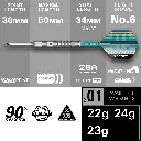 190650 - HYDRO 90� 01 22G SP - STEEL TIP - RANGE DART - PT01.webp