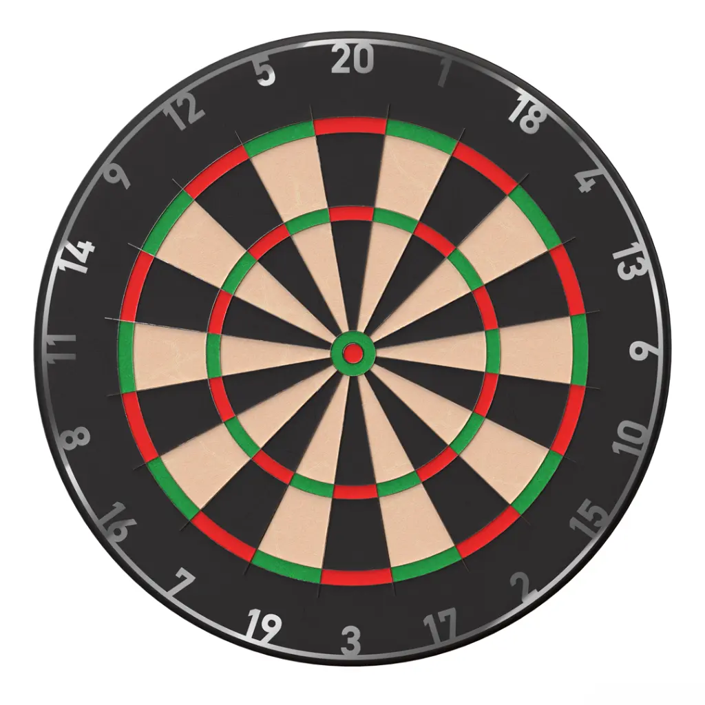 Bulls Number Ring - Silver on board 2_DartShopZuerich_Dart4You.webp