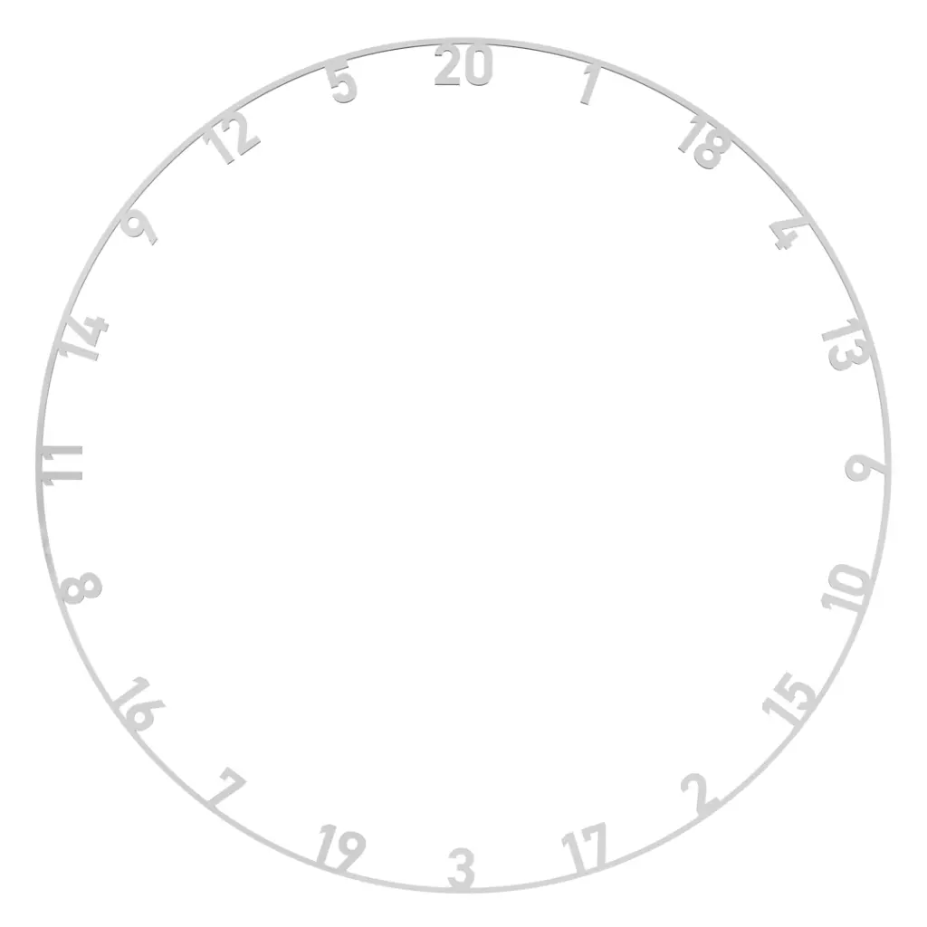 Bulls Number Ring - White_DartShopZuerich_Dart4You.webp