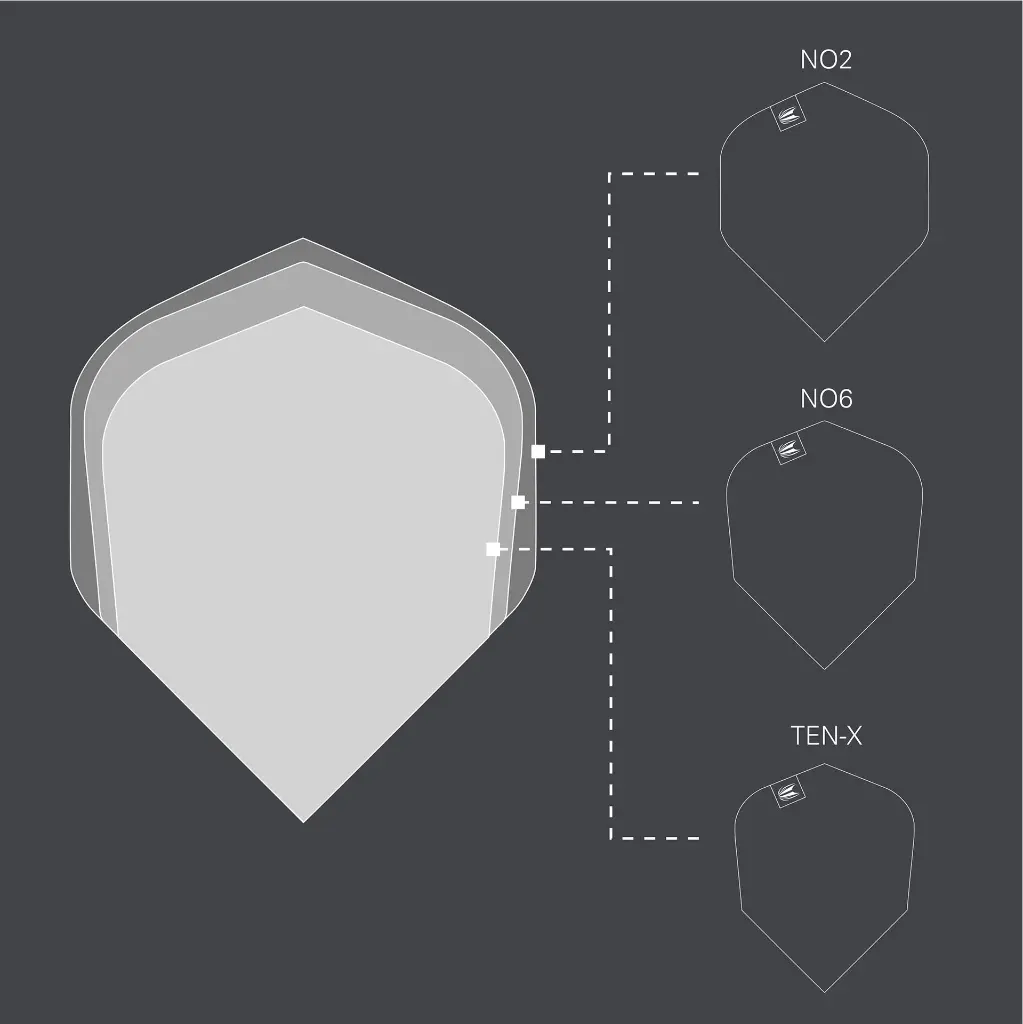 330350 - REDUX PRO ULTRA NO.6 SET OF 3 BAGGED - FLIGHT - RANGE - PT05.webp