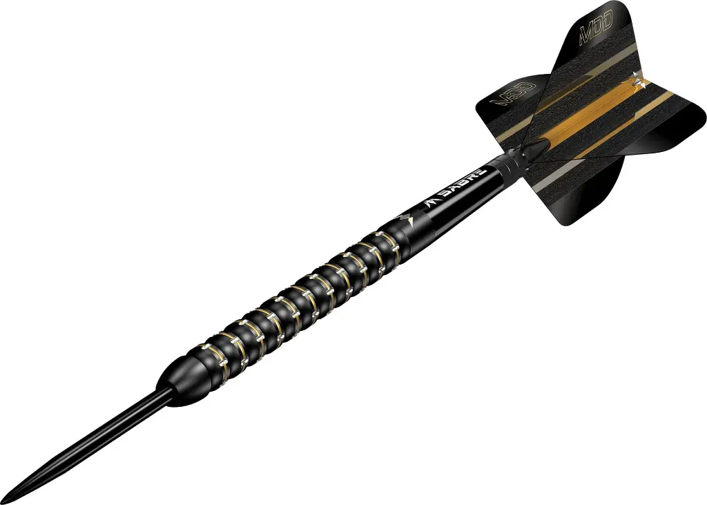 Mike-De-Decker-Black-Gold-Steel-Tip-Dart-Angle_DartShopZuerich_Dart4You.webp