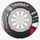 440264 BLACK PATTERN NOTCHED SURROUND_MAIN WEB 2_DE_DartShopZuerich_Dart4You.jpeg.webp