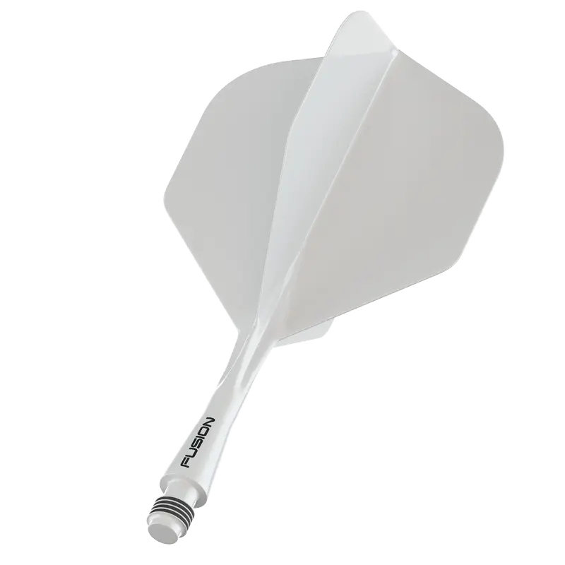 8778 Fusion Integrated Flight & Shaft Short White2.webp