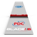 Winmau | Clear Zone Precision PVC Dart Matte mit Integrated Oche 