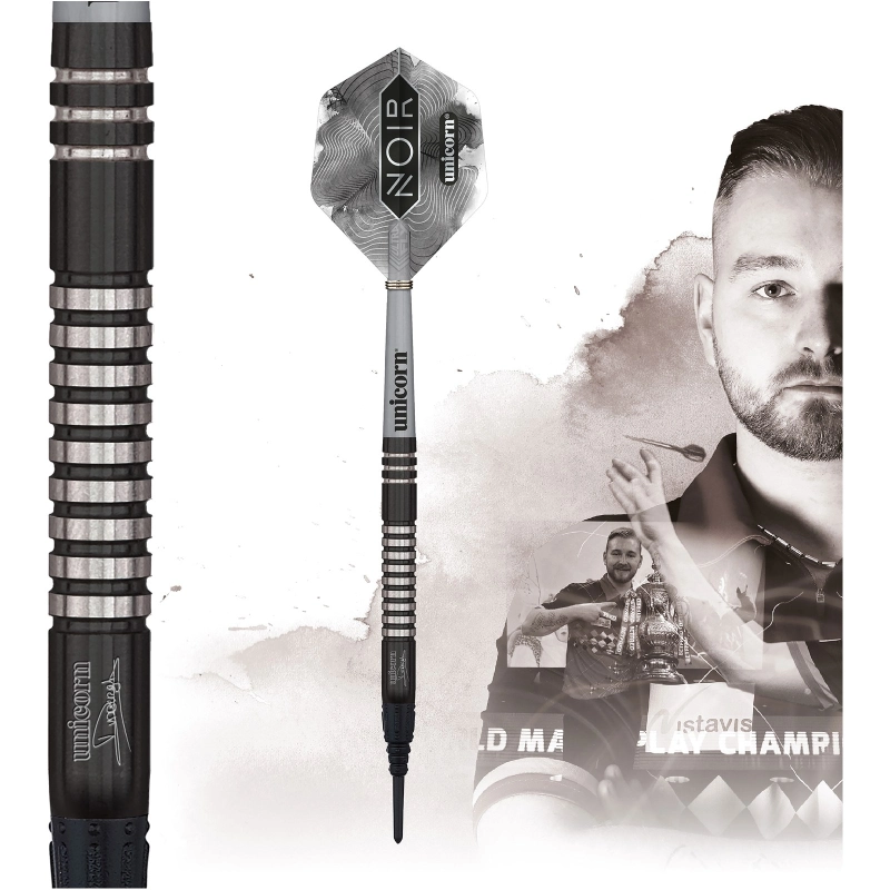 Unicorn | Noir Dimitri van den Bergh 70% Soft Tip