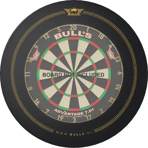 Bull's | Advantage Surround Black Gold Printed	