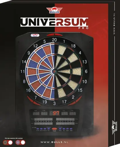 [BU-68005] Bull's | Universum Pro Electronic Dartboard