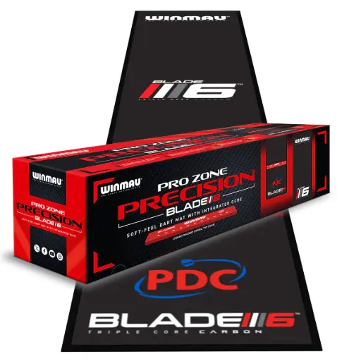 [W-8215] Winmau | Pro-Zone Teppich Blade Soft mit Oche Dart